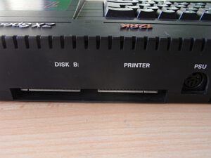 Sinclair ZX Spectrum +3 Disketten- und Druckeranschluss