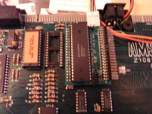 Sinclair ZX Spectrum +3 mit UIDE Adapter und zwei Chips