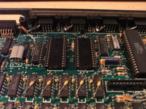 QL Platine - ROM's entfernt