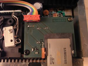 QL-SD Laufwerk eingebaut