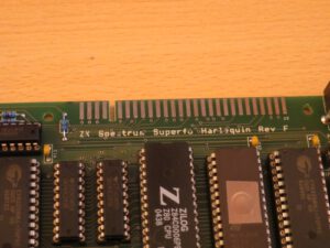 Harlequin - Interface Anschluss und Z80