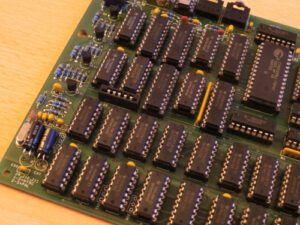 Harlequin - linke Platinenseite