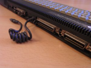 Schneider CPC 6128 - Rückseite