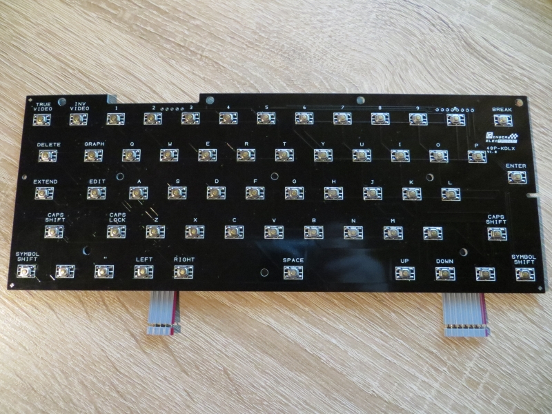 ZX Spectrum Keyboard mit SMD Tastern 1