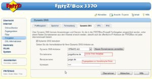 DynDNS Fritzbox