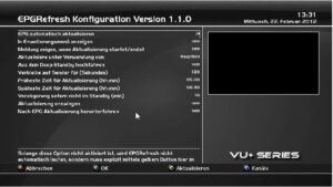 EPG Refresh 1