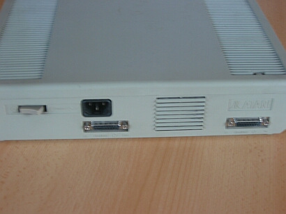 Atari SH 205 - Rückansicht Atari SH 205 - Rückansicht