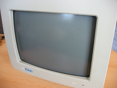 Atari SM124 - Frontansicht Atari SM124 - Frontansicht