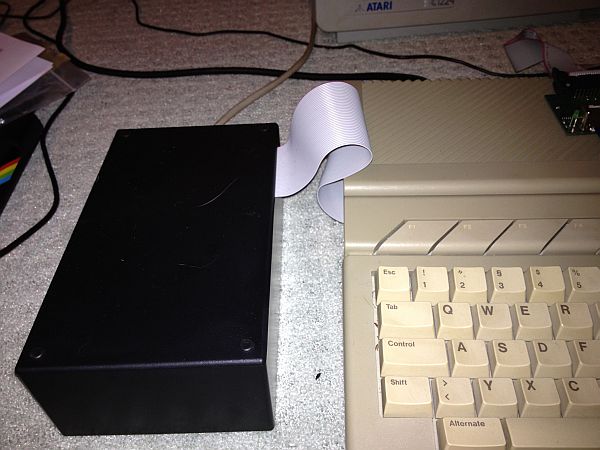 Atari EtherNEC - angeschlossen an 1040 STE Atari EtherNEC - angeschlossen an 1040 STE