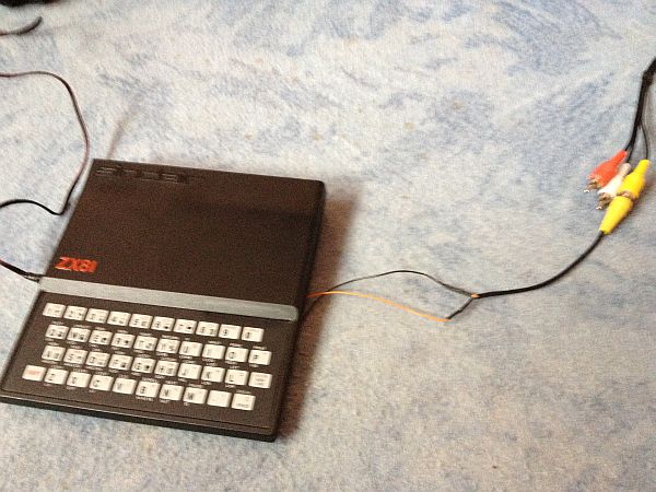 ZX81SCP - Anschluss