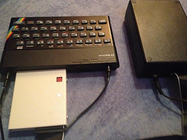 Plus D System 2 Sinclair Spectrum 48k mit Datel Plus D