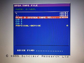 RealSpec 2 RealSpec Tap auswählen