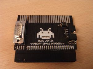 Angry Space Invader schwarz