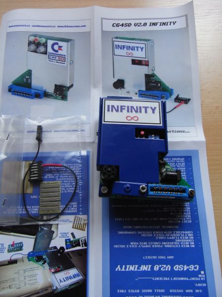 C64SD V2.0 INFINITY komplett