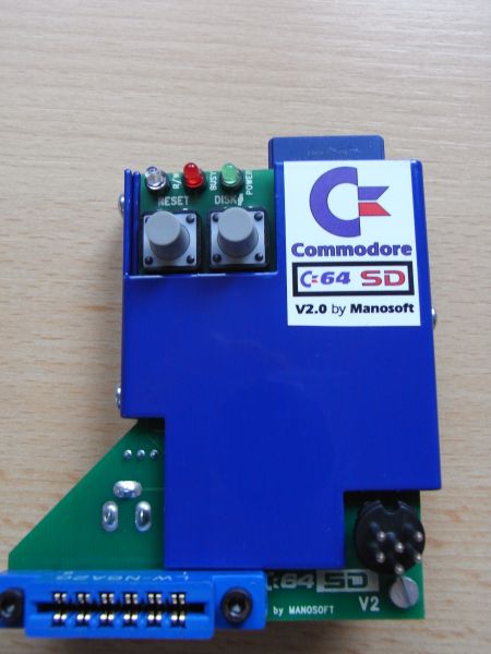 C64SD V2.0 INFINITY - Vorderseite