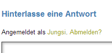 Hinterlasse eine Anwort