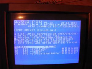 C64 PUZIP - Komprimierung wählen