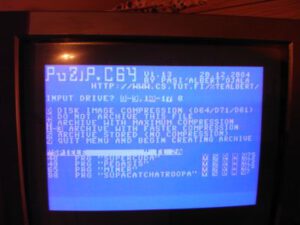 C64 PUZIP - Komprimierung wählen