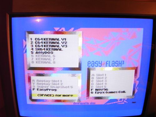 EasyFlash 3 - Startseite