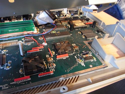 Hauptplatine Atari 1040STE - vor dem Umbau