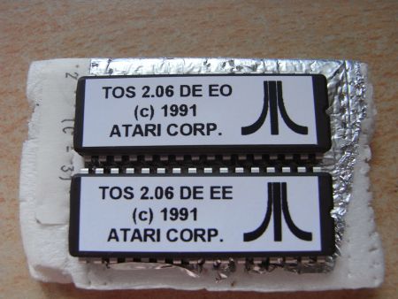 Mega STE - TOS 2.06 Chips