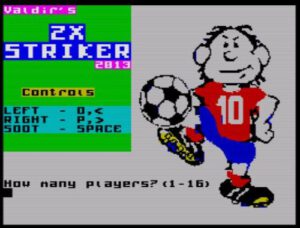 ZX Striker - Titelscreen
