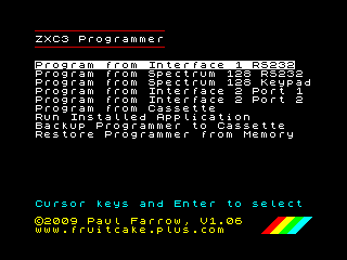 ZXC3 Flash Programmer Utility