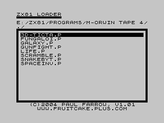 ZXTransfer Menu