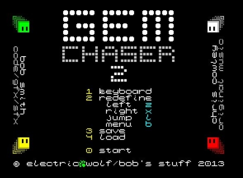 Gem Chaser 2 - Menü