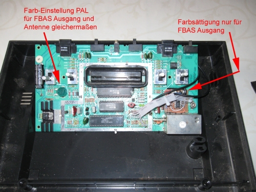 VCS 2600 Composite Umbau