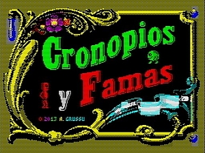 Cronopios und Famas - Titelscreen