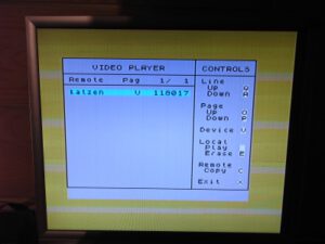 Interface 1bis - Video Player