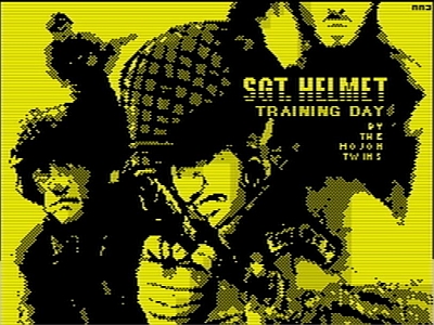 Retro: Sinclair ZX Spectrum – Spielevorstellung: Sgt. Helmet Training Day
