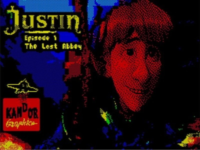 Justin and The Lost Abbey - Ladescreen
