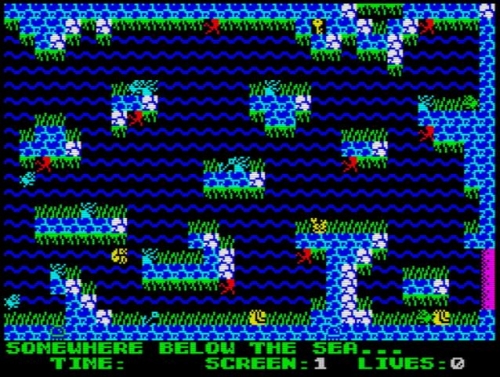 "C" is for Crabby - Screen 1