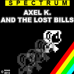 Retro: Sinclair ZX Spectrum – Spielevorstellung: Axel K. and the Lost Bills