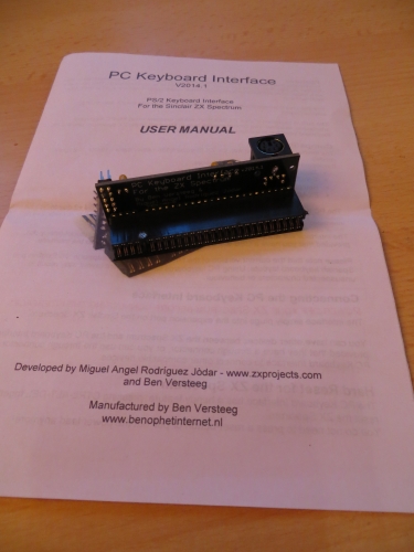 PC Keyboard Interface mit Anleitung