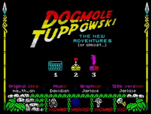 Retro: Sinclair ZX Spectrum – Spielvorstellung: Dogmole Tuppowski – The New Adventures