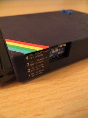 DivMMC Enjoy! mit Gehäuse - rechte Seite