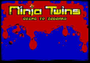 Ninja twins: Going to Zedeaks - Ladescreen
