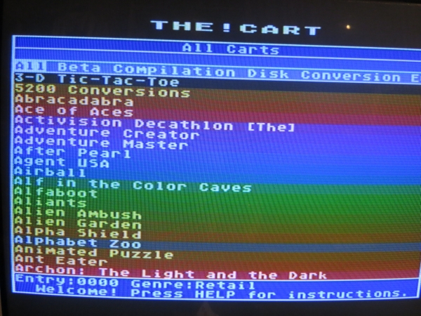 The!Cart - Menü