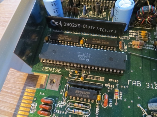 Indivision ECS - Amiga 500 Denise Sockel