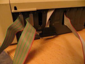 Apple IIe - Rückseite