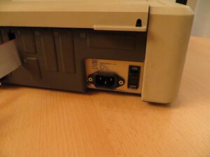 Apple IIe - Rückseite