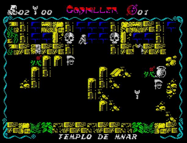 Godkiller - Spielscreen