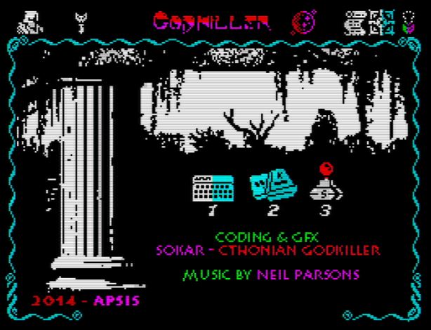 Godkiller - Startscreen