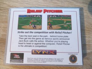 Relief Pitcher - Rückseite