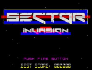 Sector Invasion - Menü