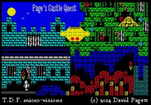 Page’s Castle Quest [Retro: Sinclair ZX Spectrum]