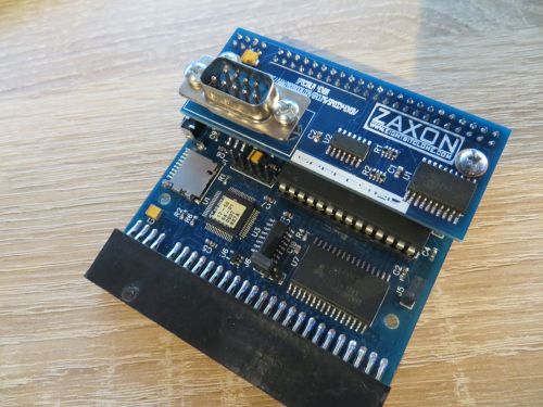Kempston Interface für Zaxon DIVMMC - zusammen mit DIVMMC